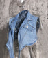 Puff Sleeve Shirts and Vest Co-ord